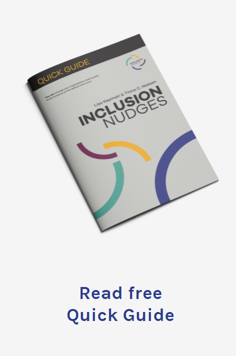thumbnail of "Inclusion Nudges" book cover